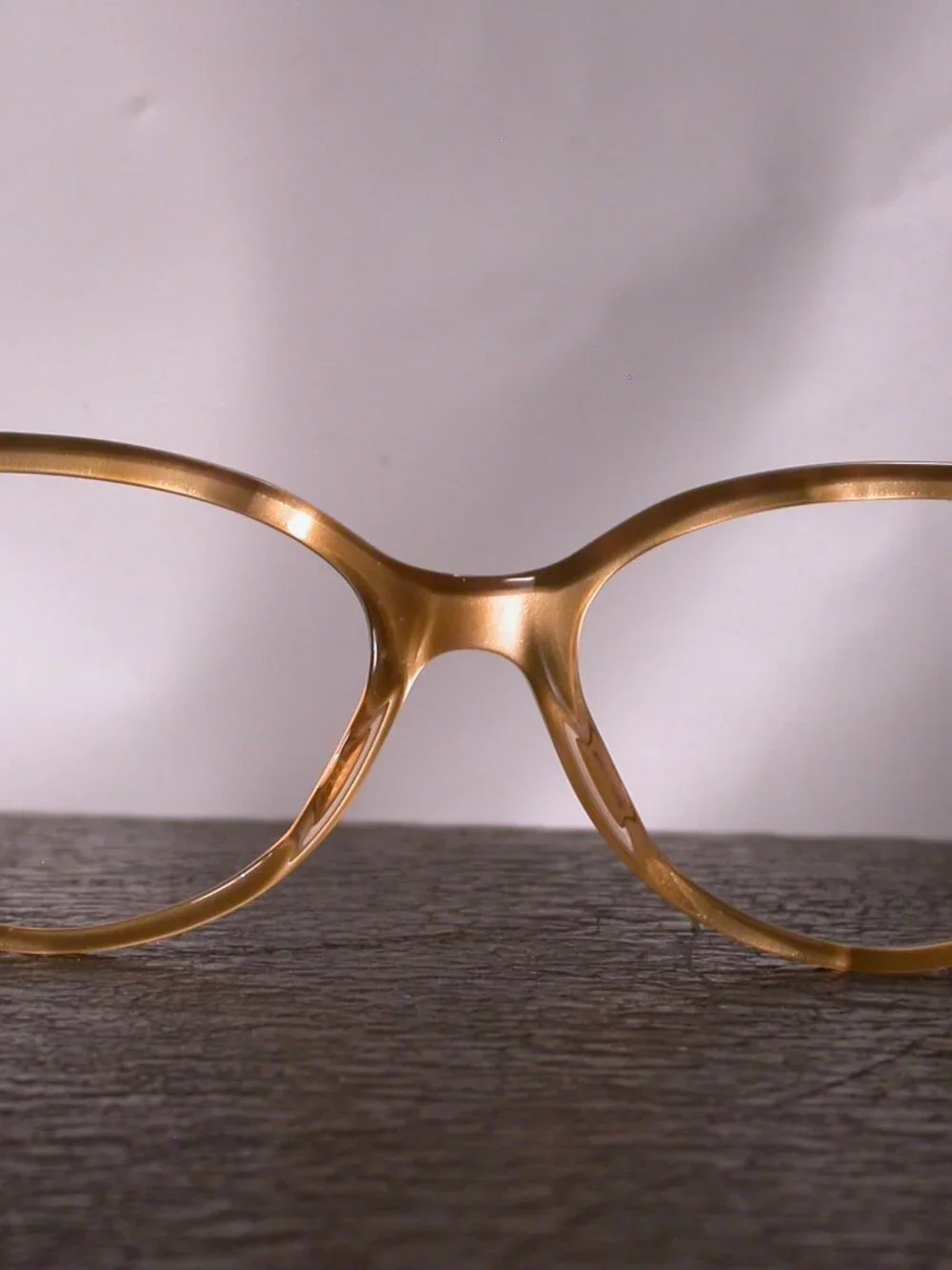 Fendi Gold and Tortoise Designer Eyeglasses Made in Italy